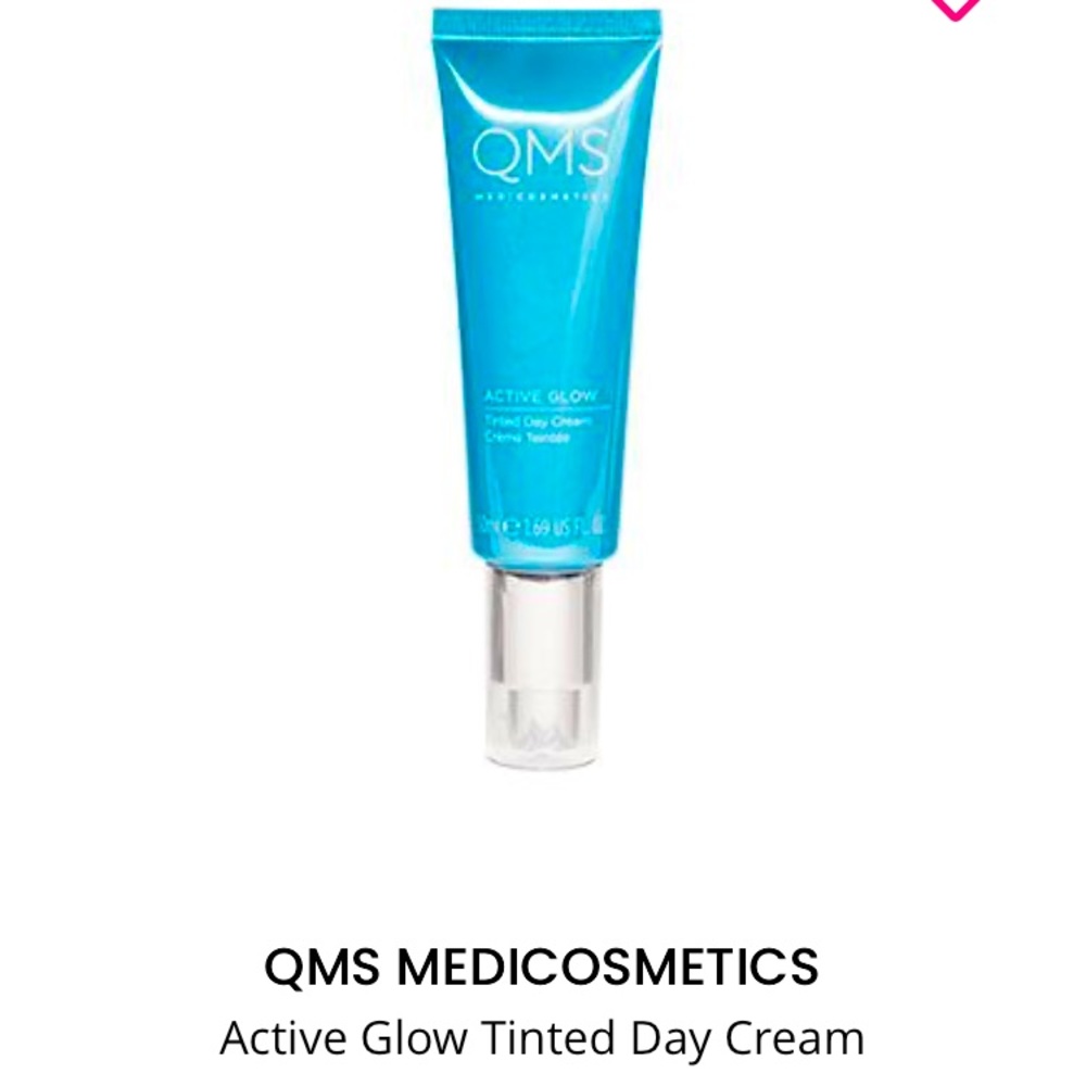 QMS active glow tinted day cream